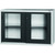 GARANT GridLine Large-capacity base cabinet with Viewing window sliding doors