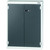 GARANT Shelving cabinet with plain sheet metal swing doors