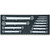 HOLEX Double-ended ring spanner set
