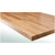 GARANT GreenPlus worktop 50 mm thick of glued beech wood strips, Depth 800 mm