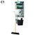 GARANT easyFix board hooks and holders set in use with paper towel roll and broom
