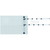 GARANT easyFix pivoting drawing holder for mounting on a perforated panel
