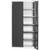 Garant Gridline Base Cabinet, Sheet Metal Swing Doors, Width 1000 mm