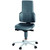 GARANT Swivel work chair, integral foam, with castors, low