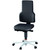 GARANT Swivel work chair, fabric cushion, with castors, low