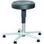GARANT Work stool, integral foam, with glides, low