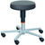 GARANT Work stool, synthetic leather, with castors, low