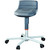 GARANT Sitting/standing stool, integral foam, with castors, low