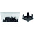 GARANT Set of plastic base plates for rack supports 10 pieces