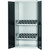 GARANT GridLine CNC large-capacity cabinet complete with tool sockets with plain sheet metal swing doors