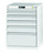 GARANT GridLine ESD tool cabinet complete with drawers, 20x24G