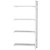 GARANT ESD plug-in extension rack, Depth 400 mm