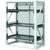 GARANT Heavy-duty basic rack with 2 column stiles with 100 % extension pull-out shelf, Usable depth 950 mm