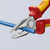 KNIPEX 7 1/4" Combination Pliers-Comfort Grip-1000V Insulated