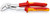 KNIPEX 10" Cobra® High-Tech Water Pump Pliers-1000V Insulated-Tethered Attachment