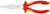 KNIPEX 8" Long Nose Pliers with Cutter-1000V Insulated-Tethered Attachment