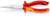 KNIPEX 8" Long Nose Pliers with Cutter-1000V Insulated-Tethered Attachment