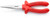 KNIPEX 8" Long Nose Pliers with Cutter-1000V Insulated