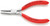 KNIPEX Electronics Gripping Pliers, 5", Flat Jaw