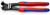 KNIPEX 8" High Leverage Bolt End Cutting Nippers-Comfort Grip