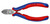 KNIPEX Diagonal Cutters, 5", Comfort Grip, Spring Loaded