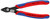 KNIPEX Electronics Super Knips®, 5", Comfort Grip, Flush Cut, Lead Catcher