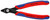KNIPEX Electronics Super Knips®, 5", Comfort Grip, Semi-Flush very Small Bevel Cut