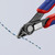 KNIPEX Electronics Super Knips®, 5", Semi-Flush very Small Bevel Cut, Lead Catcher