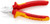 KNIPEX 6 1/4" Diagonal Cutting Pliers with Stripper-1000V Insulated