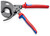 KNIPEX 12 1/2" 3 Stage Drive Ratcheting Cable Cutter