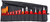 KNIPEX 15 Pc Tool Roll Bag, 1000V Insulated