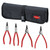 KNIPEX 4 Pc Snap Ring Set In Tool Roll-Straight