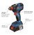 Bosch 18V EC Brushless Connected-Ready Freak 14 in and 12 Two-in-One BitSocket Impact Driver Kit Bosch specs: two-in-one bit holder, LED Light, Belt Clip, Variable-Speed Trigger