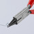 KNIPEX 5 1/4" Round Nose-Jeweler's Pliers (Non-Slip Plastic)