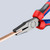 KNIPEX 6 1/4" Flat Nose Pliers