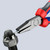 KNIPEX 6 1/4" Flat Nose Pliers