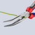 KNIPEX 8" Long Nose 40° Angled Pliers with Cutter