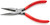 KNIPEX 6 1/4" Long Nose Pliers-Half Round Tips