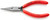 KNIPEX 5 1/4" Long Nose Relay Adjusting Pliers-Flat Tips
