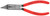 KNIPEX 8" Long Nose 70° Angled Pliers without Cutter