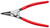 KNIPEX 6 3/4" Retaining Ring Pliers for Retaining Rings on Shafts