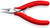 KNIPEX 4 1/2" Electronics Pliers-Round Tips