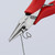 KNIPEX 4 1/2" Electronics Pliers-Round Tips