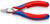 KNIPEX 5" Electronics Mounting Pliers-Crush and Cut