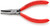 KNIPEX Electronics Gripping Pliers-Flat Wide Tips, 5", Plastic