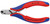 KNIPEX 4 3/4" Electronics Oblique Cutters