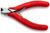 KNIPEX Electr End Cutting Nippers, 4.5", Semi-flush Sml Bevel Cut