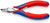 KNIPEX 4 3/4" Electronics End Cutting Nippers