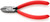 KNIPEX Diagonal Cutters, 5", Bevel Cut