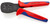 KNIPEX 7 1/4" Crimping Pliers for Micro Plugs